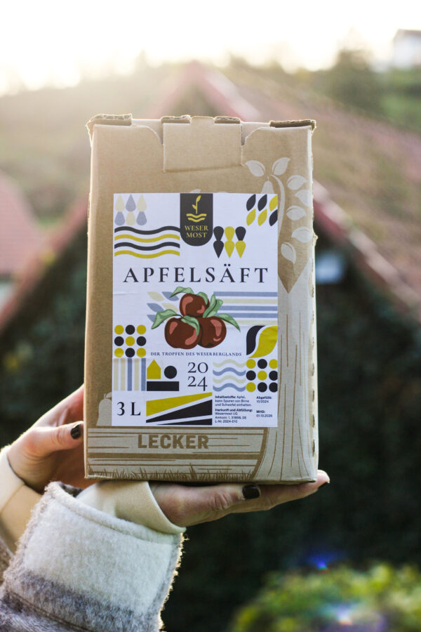 Apfelsäft in Bag-in-Box