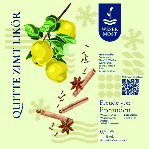 Quitte Zimt Likรถr